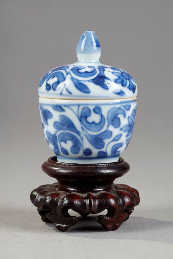 Miniature pot porcelain blue and white | MasterArt